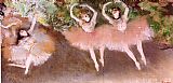 Edgar Degas Canvas Paintings - Ballet Scene